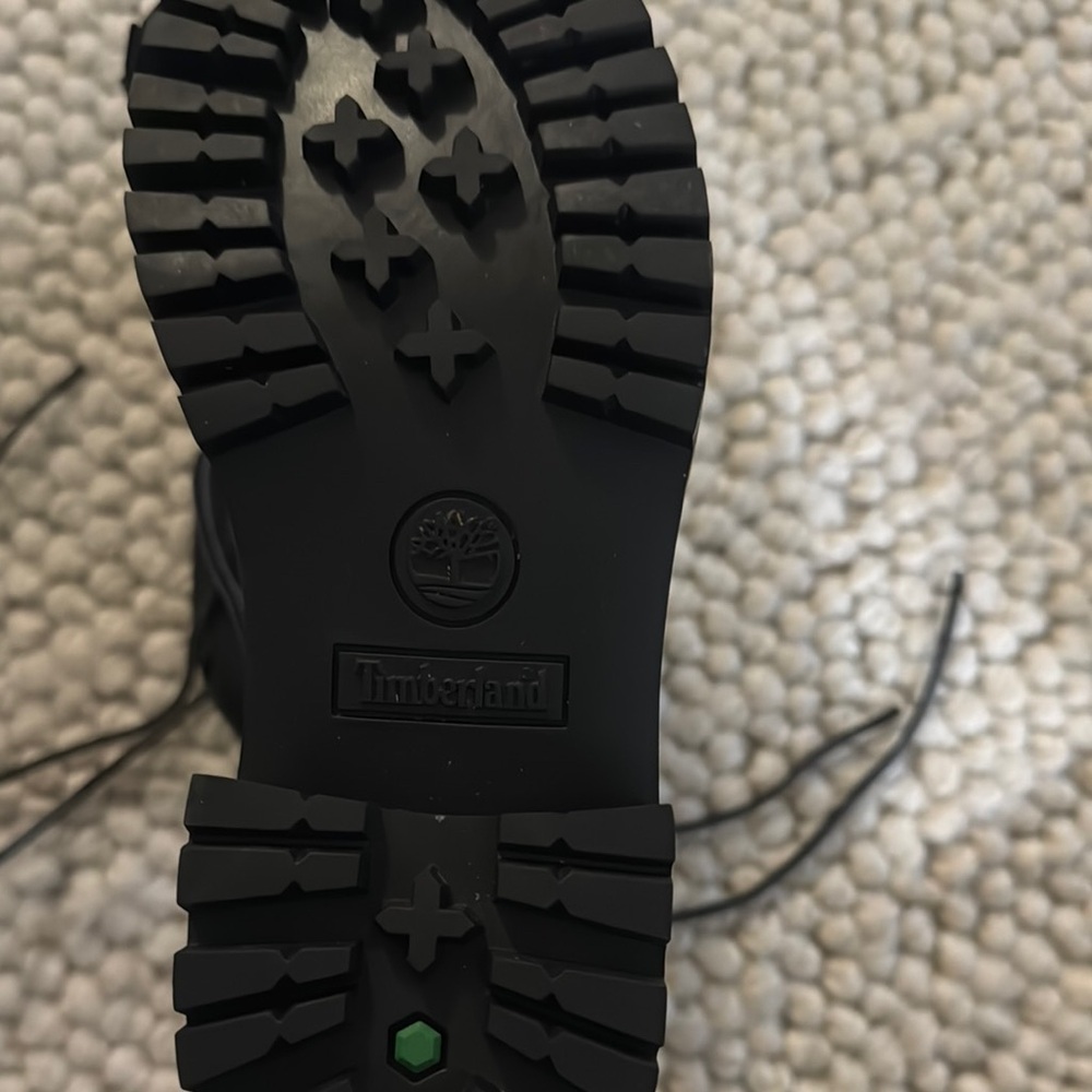 Timberland Black Combat Boots - Picture 4 of 5